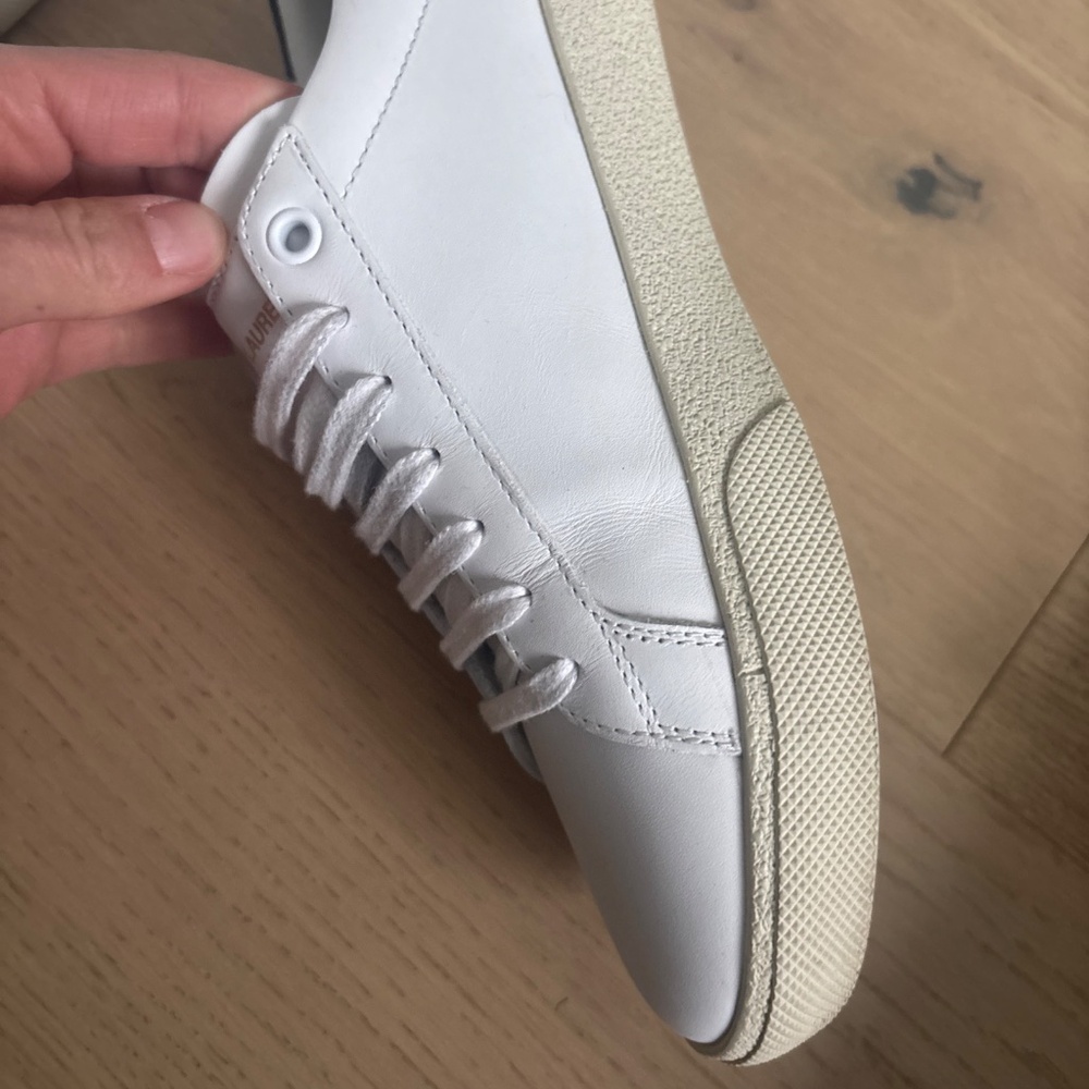 Saint Laurent Leather Sneakers size EU 38 - Picture 8 of 13